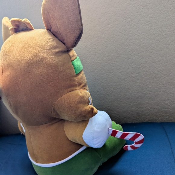 Brown and Green Stuffed Animal Toy - Picture 4 of 8